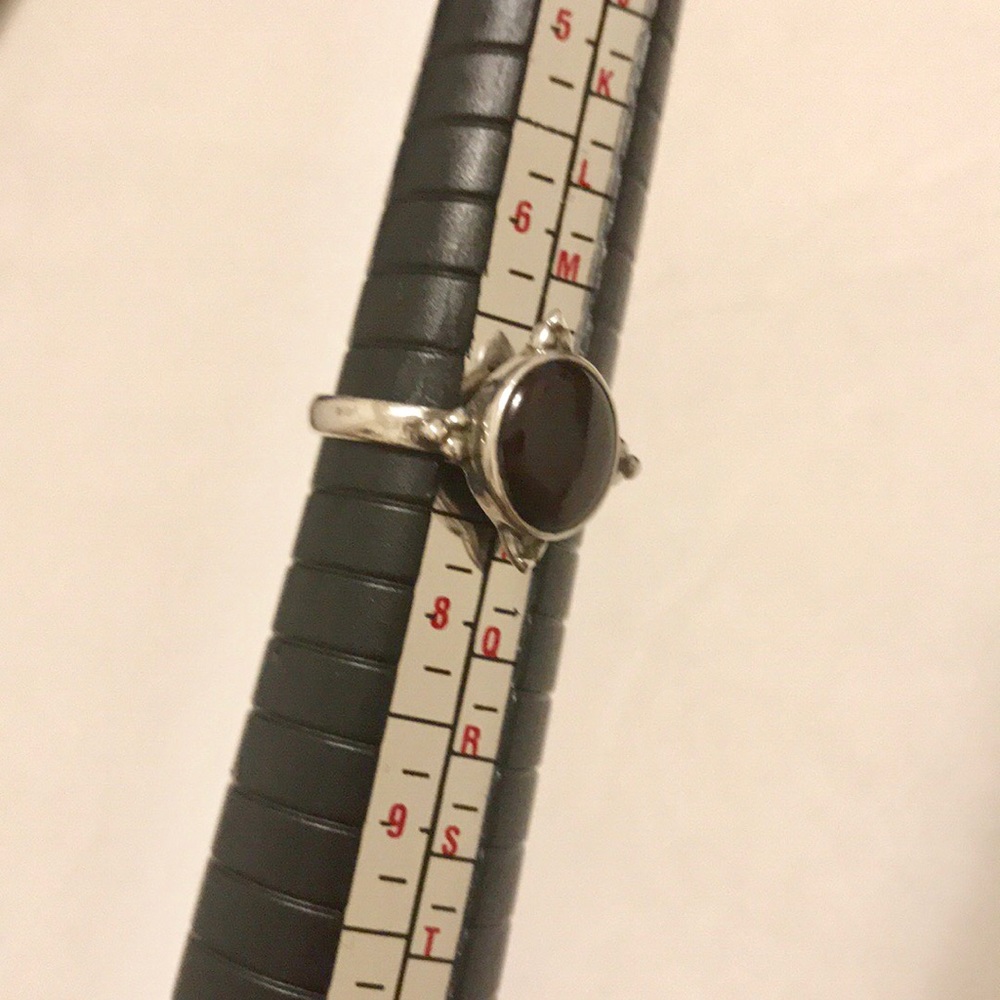 Garnet Stone Ring - Picture 3 of 3